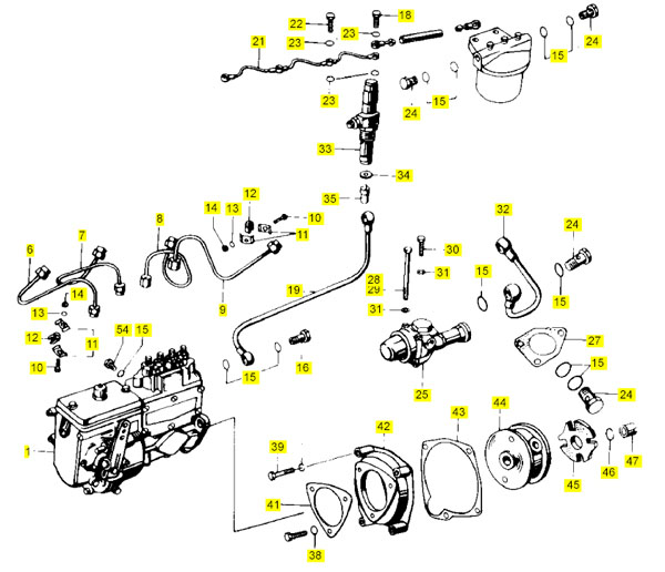 Einspritzdüse SD1 ZD12, Ersatzteile, M21