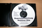 Reparatur-u Betriebsanleitung,Ersatzteilkatalog für Multicar M24