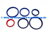 Reparatursatz Abstreifer/Dichtungen für Arbeitszylinder M26 (3-stufig) Reparatursatz Abstreifer/Dichtungen für Arbeitszylinder M26 (3-stufig)