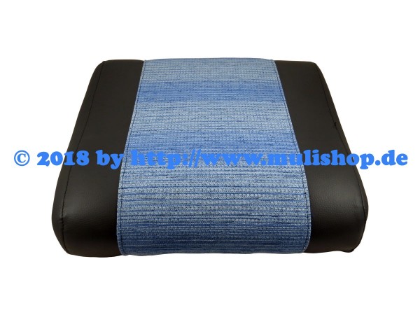 Sitzkissen schwarz/blau für M24 und M25