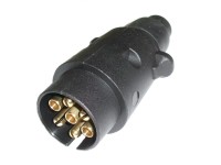 KfZ-Stecker 7-polig Kunststoff DIN 1724 KfZ-Stecker 7-polig Kunststoff DIN 1724